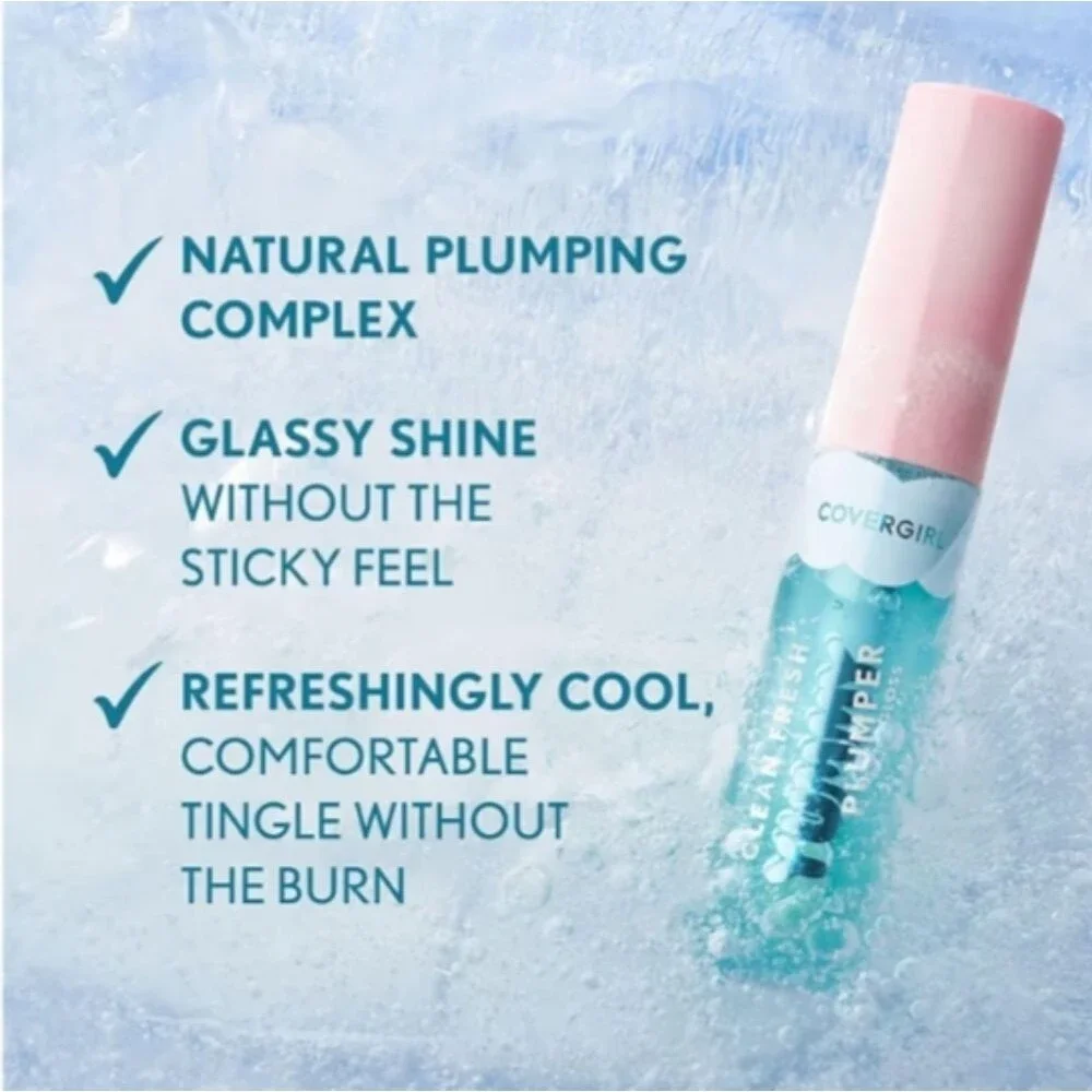 New COVERGIRL Clean Fresh Yummy Gloss Lip Plumper In 